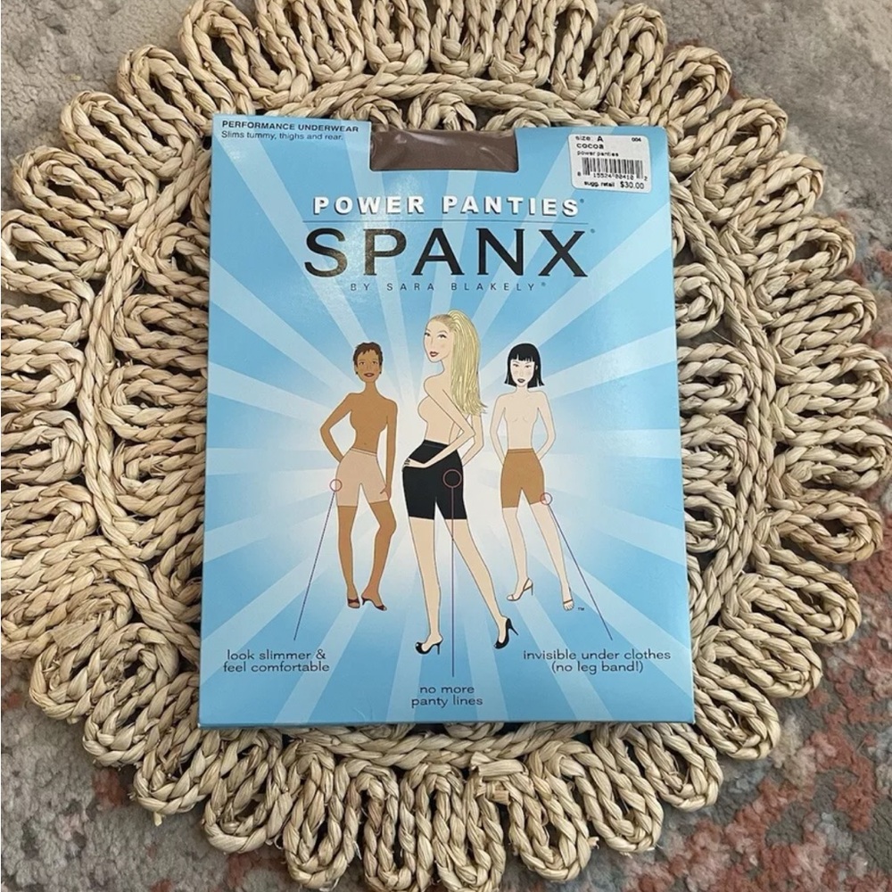 Spanx By Sara Blakely, Power Panties, Cocoa, Size A, NIP